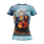 T-SHIRT DAMSKI ART CATELLO