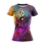 T-SHIRT DAMSKI ART YING YANG