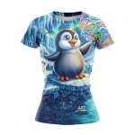 T-SHIRT DAMSKI PINGWINEK