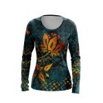 LONG T-SHIRT DAMSKI FLOW FLOROJ