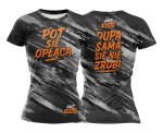 T-SHIRT DAMSKI ACH POT CZARNY