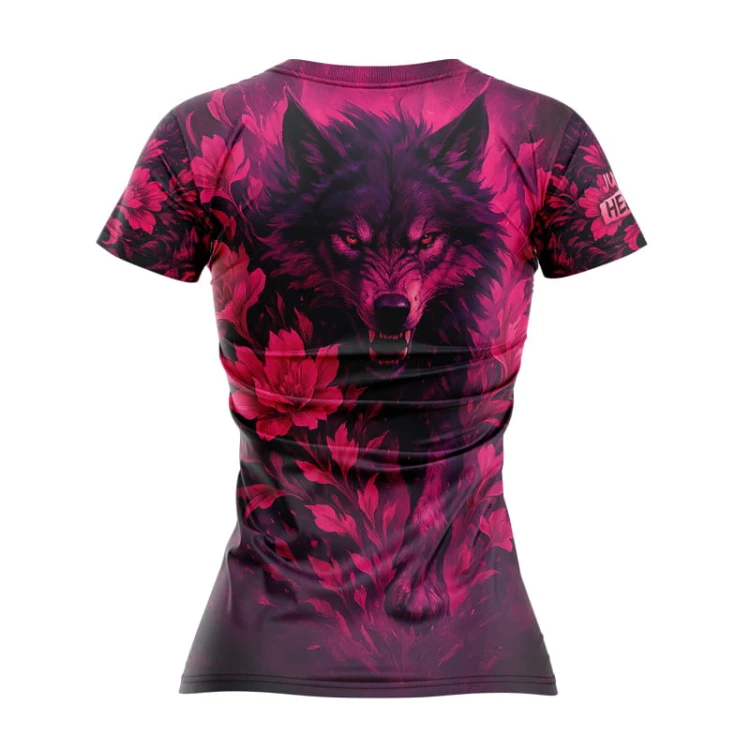 T-SHIRT-DAM---RÓŻ-WILK---TYŁ.jpg