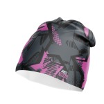BEANIE CZAPKA PINK STAR