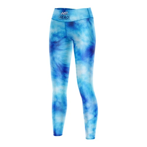 LEGGINSY DAMSKIE GLOW AQUA