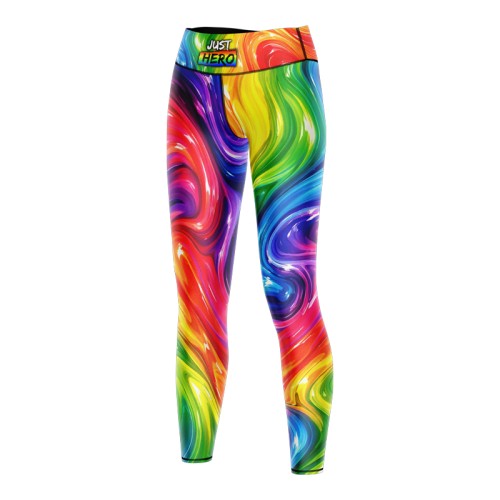 LEGGINSY DAMSKIE SWIRL
