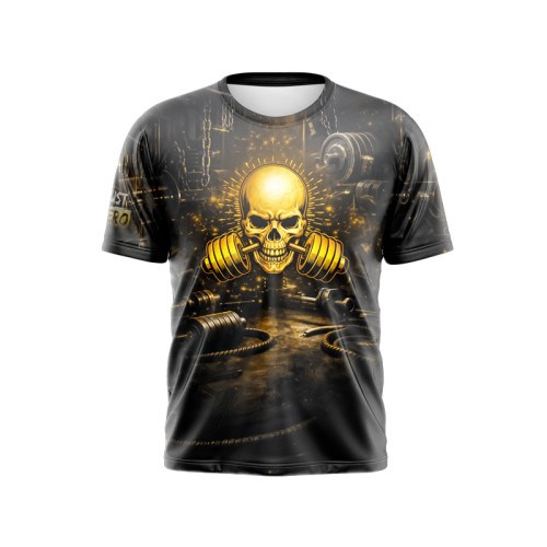 MEN T-SHIRT GO HARD IRON