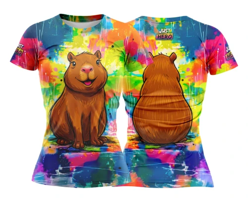 Koszulka damska HAPPY  KAPIBARA