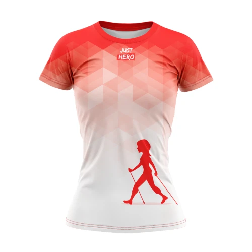 Koszulka damska NORDIC WALKING POLSKA