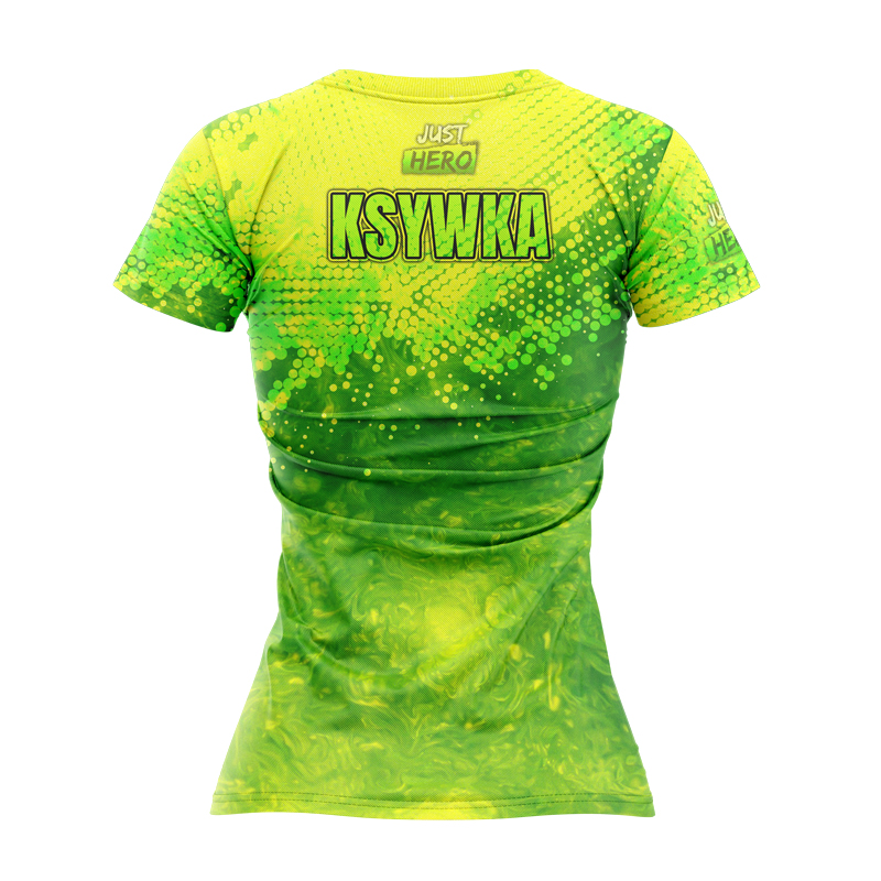 T-SHIRT-DAM---CIRCLES-GLOW-GREEN---KSYWKA.jpg