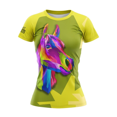 DA T-SHIRT DAMSKI KOŃ  ROZMIAR L 