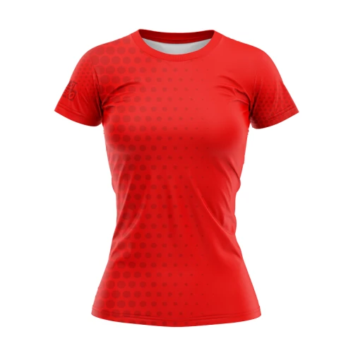 DA T-SHIRT DAMSKI KROPECZKI RED ROZMIAR S