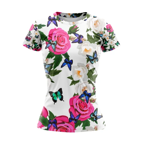 DA T-SHIRT DAMSKI FA OGRÓD ROZMIAR    L