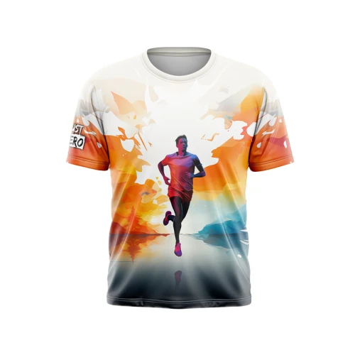 DA MEN T-SHIRT ART BIEGACZ ROZMIAR L   