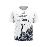 DA MEN T-SHIRT KOCHAM GÓRY (BIAŁA) ROZMIAR L     