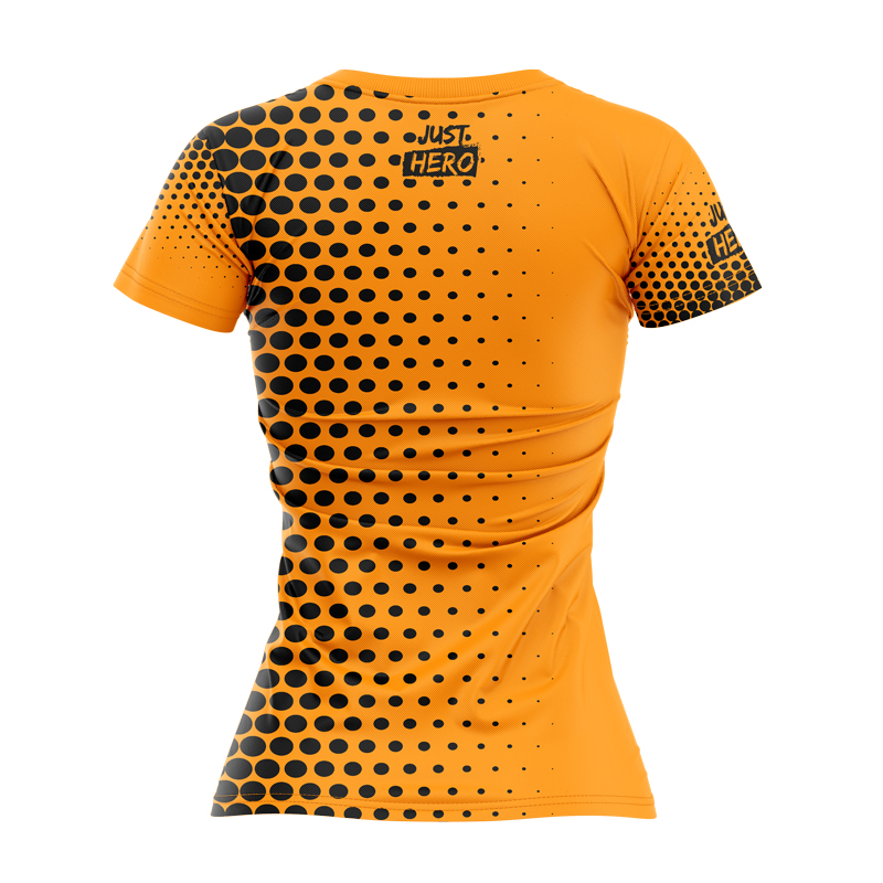 T-SHIRT-DAM---KROPECZKI-ORANGE---TYŁ.jpg