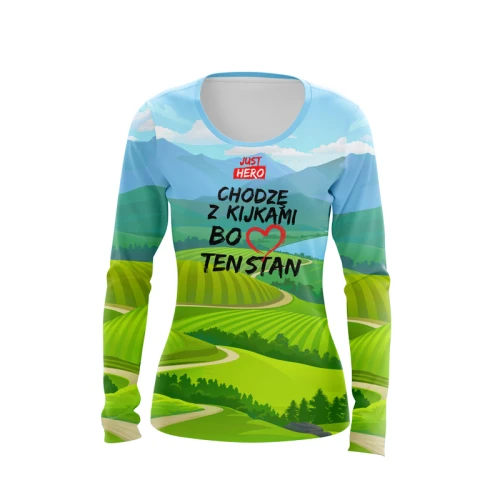 DA T-SHIRT DAMSKI NORDIC CHODZĘ ROZMIAR 3XL 