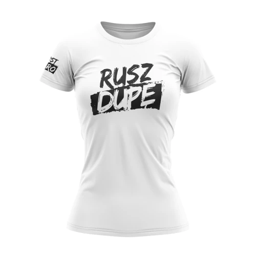 DA T-SHIRT DAMSKI RUSZ DUPĘ BIAŁA ROZMIAR 3XL   