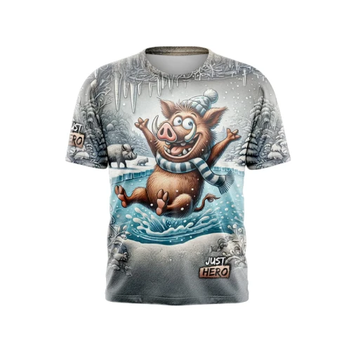 DA MEN T-SHIRT SZAŁ MORS DZIK  ROZMIAR   2XL     