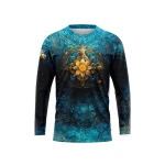 DA MEN LONG T-SHIRT ART MANDALA ROZMIAR   XL    