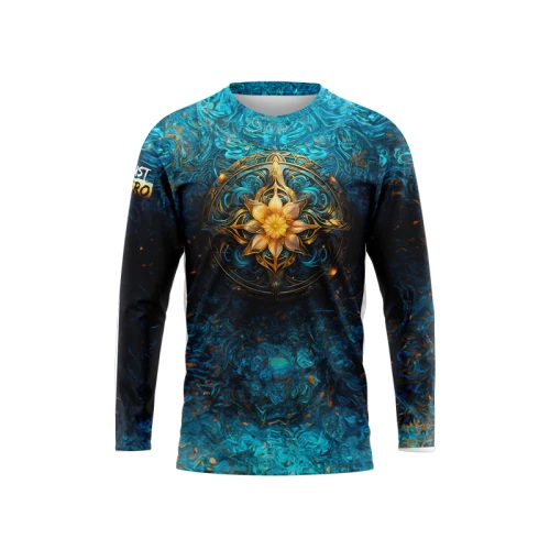DA MEN LONG T-SHIRT ART MANDALA ROZMIAR   XL    