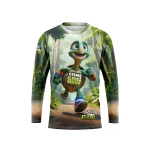 DA MEN LONG T-SHIRT BA ŻÓŁWIK CISNĘ  ROZMIAR  S 
