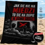 Ręcznik  JAK SIĘ NIE MA MIEDZI
