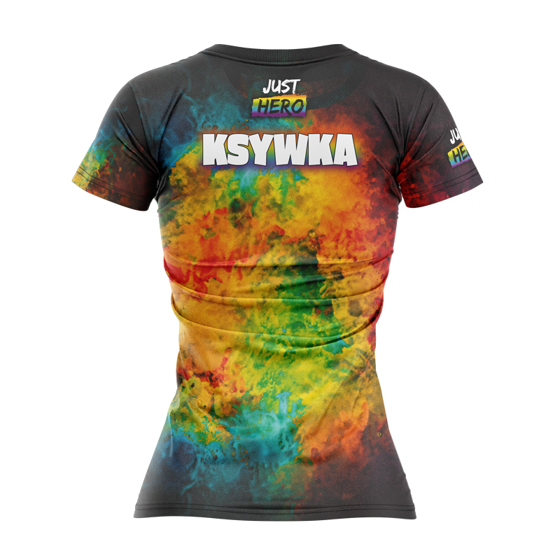 Personalizowana koszulka sportowa – Art Chameleon, nadruk: imię / nick / numer